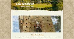 Desktop Screenshot of laketomahawk.org